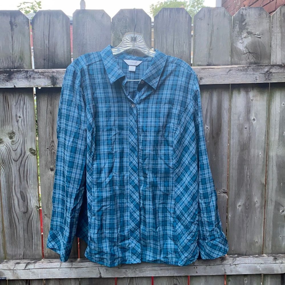 CJ Banks button Down shirt sz. 1X